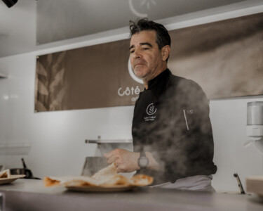 Jean-Philippe Rodrigues au fourneau de son foodtruck